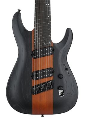 Schecter Rob Scallon C-8 Multiscale 8-String Guitar Body View
